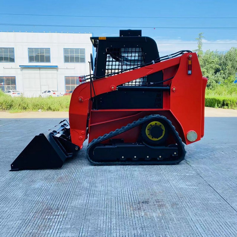 Minicargadora de orugas compactas