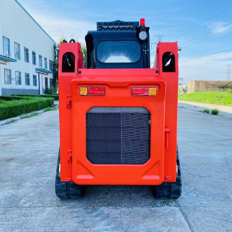 Minicargadora de orugas compactas