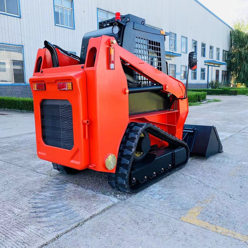 Minicargadora de orugas compactas