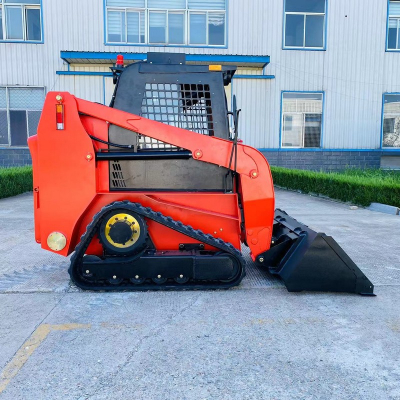 Minicargadora de orugas compactas