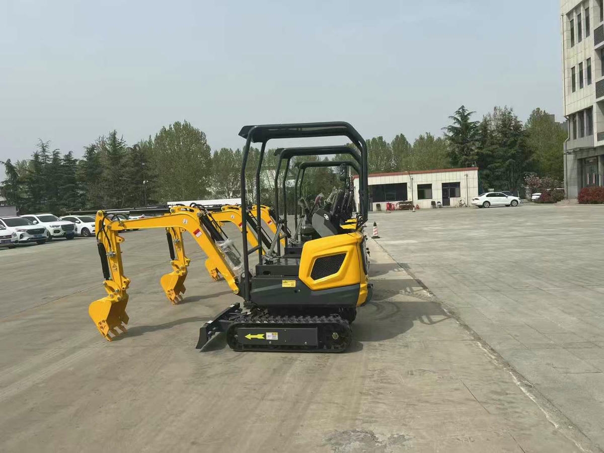 Excavadora de construcción interior