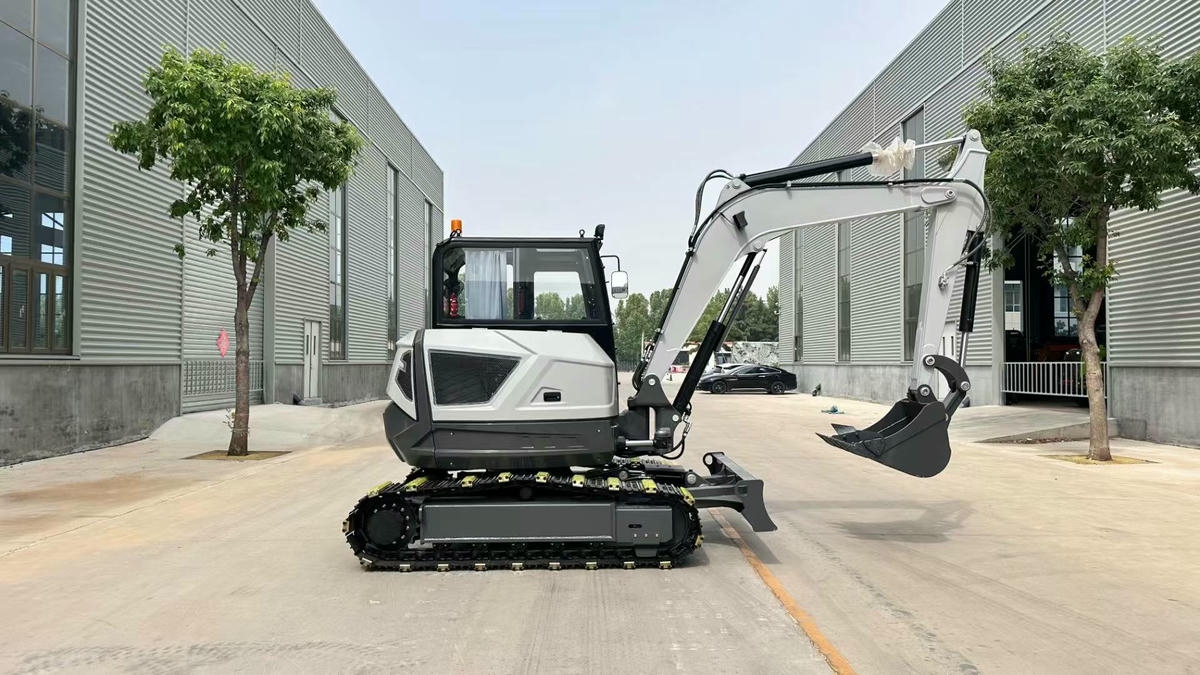 Pequeña excavadora de jardín Pequeña excavadora de jardín