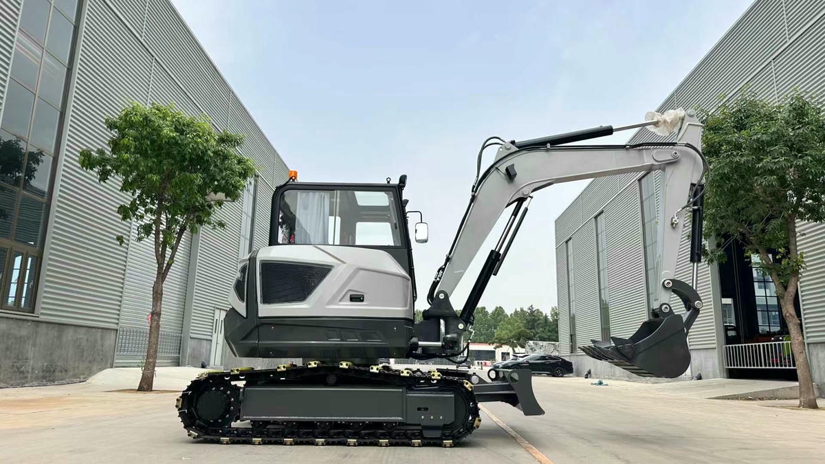 Pequeña excavadora de jardín Pequeña excavadora de jardín