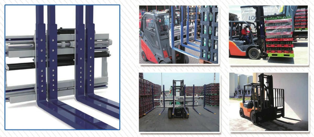 Horquilla de doble palé