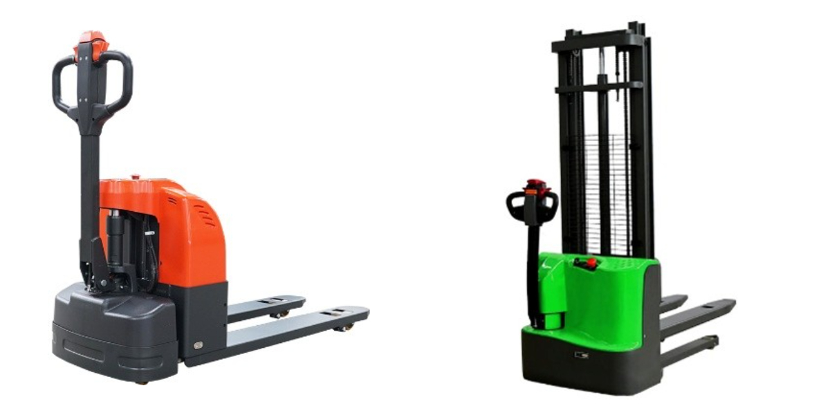 Clase III: Carretillas elevadoras manuales o carretillas elevadoras manuales con conductor y motor eléctrico
