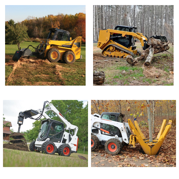 Cargadoras compactas en el sector forestal