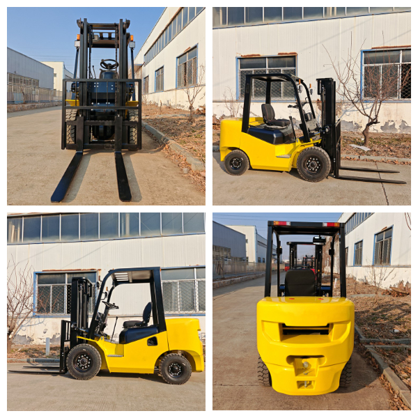 Carretilla elevadora diésel mecánica de 2,5 t