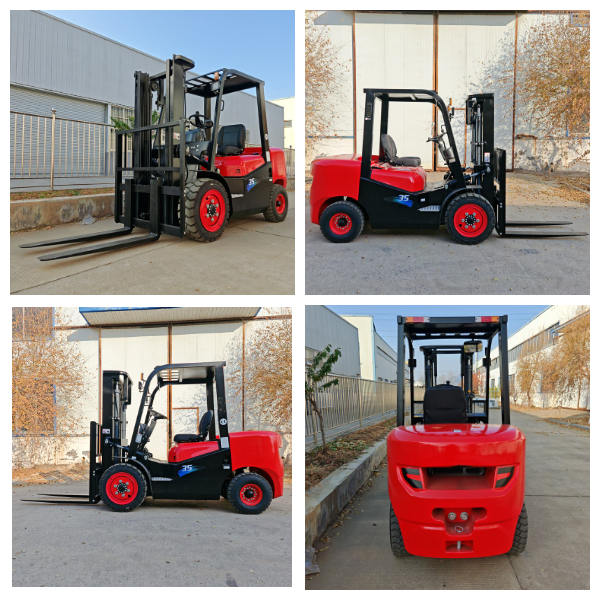 Carretilla elevadora diésel hidráulica de 3,5 t